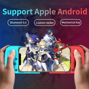 Bluetooth 5.0 Wireless Mobile Game Controller – Stretchable MFi-Certified Gamepad for Android & iOS with Zero Lag & Multi-Emulator Support