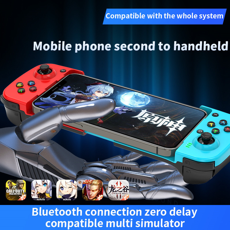 Bluetooth 5.0 Wireless Mobile Game Controller β Stretchable MFi-Certified Gamepad for Android & iOS with Zero Lag & Multi-Emulator Support - Image 3