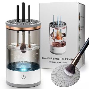 Rechargeable lazy electronic make up brush cleaner,Automatic Brush Cleaning quick drying tool