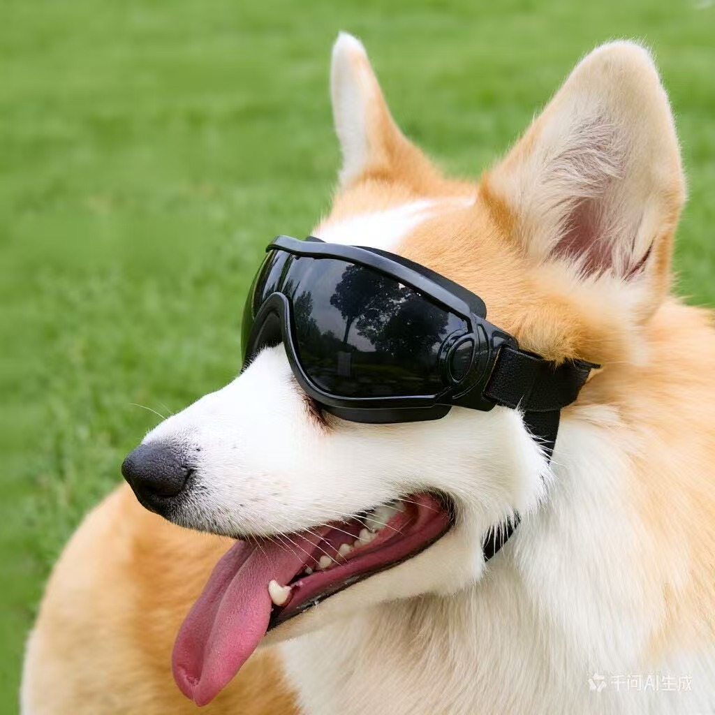 Bendable & Adjustable Safety Pet Goggles Dog Sunglasses for Outdoor UV Eye Protection - Image 5